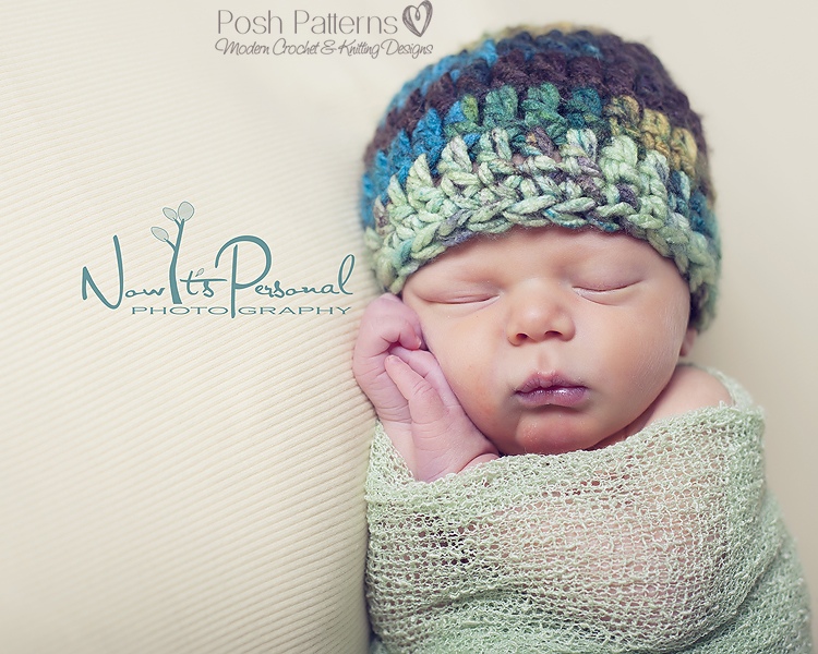 Crochet Hat Pattern Simple Easy Beginner Beanie Crochet ...