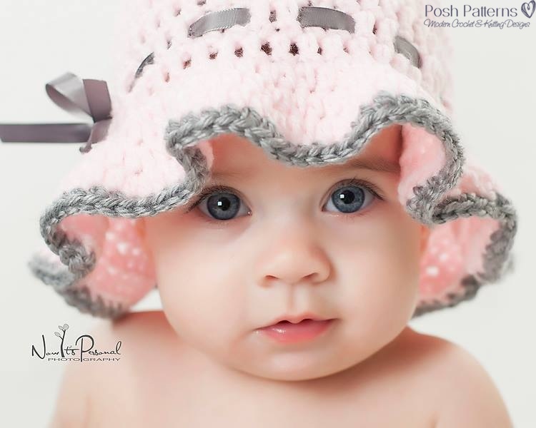 Crochet Hat Pattern Elegant Sun Hat Crochet Pattern ...